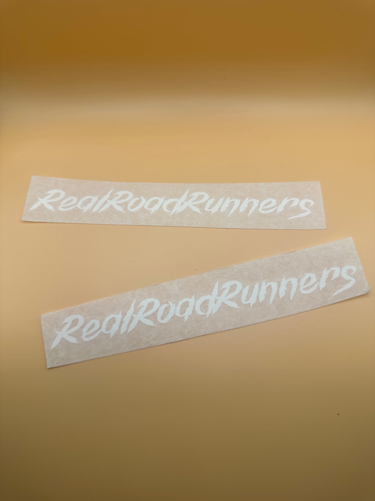 RealRoadRunner Logo Text Sticker