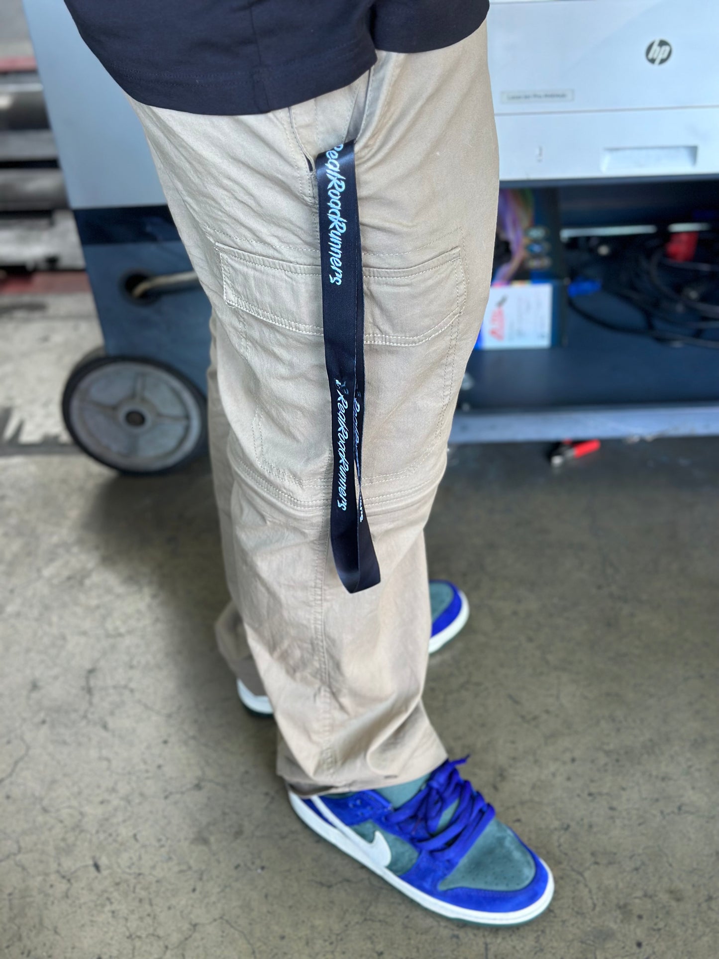 RealRoadRunners Straight logo lanyard