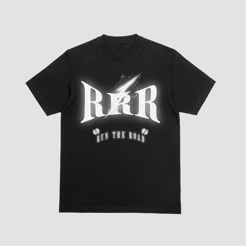 "RUN IT" collection lightning strike t-shirt