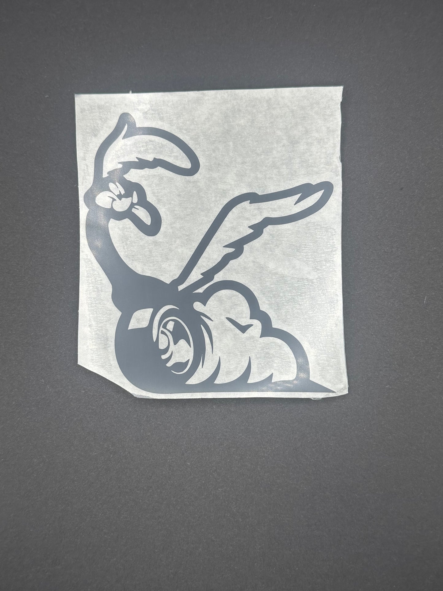 Bert The Bird Palm sticker. 4"x4"