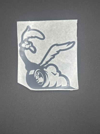 Bert The Bird Palm sticker. 4"x4"