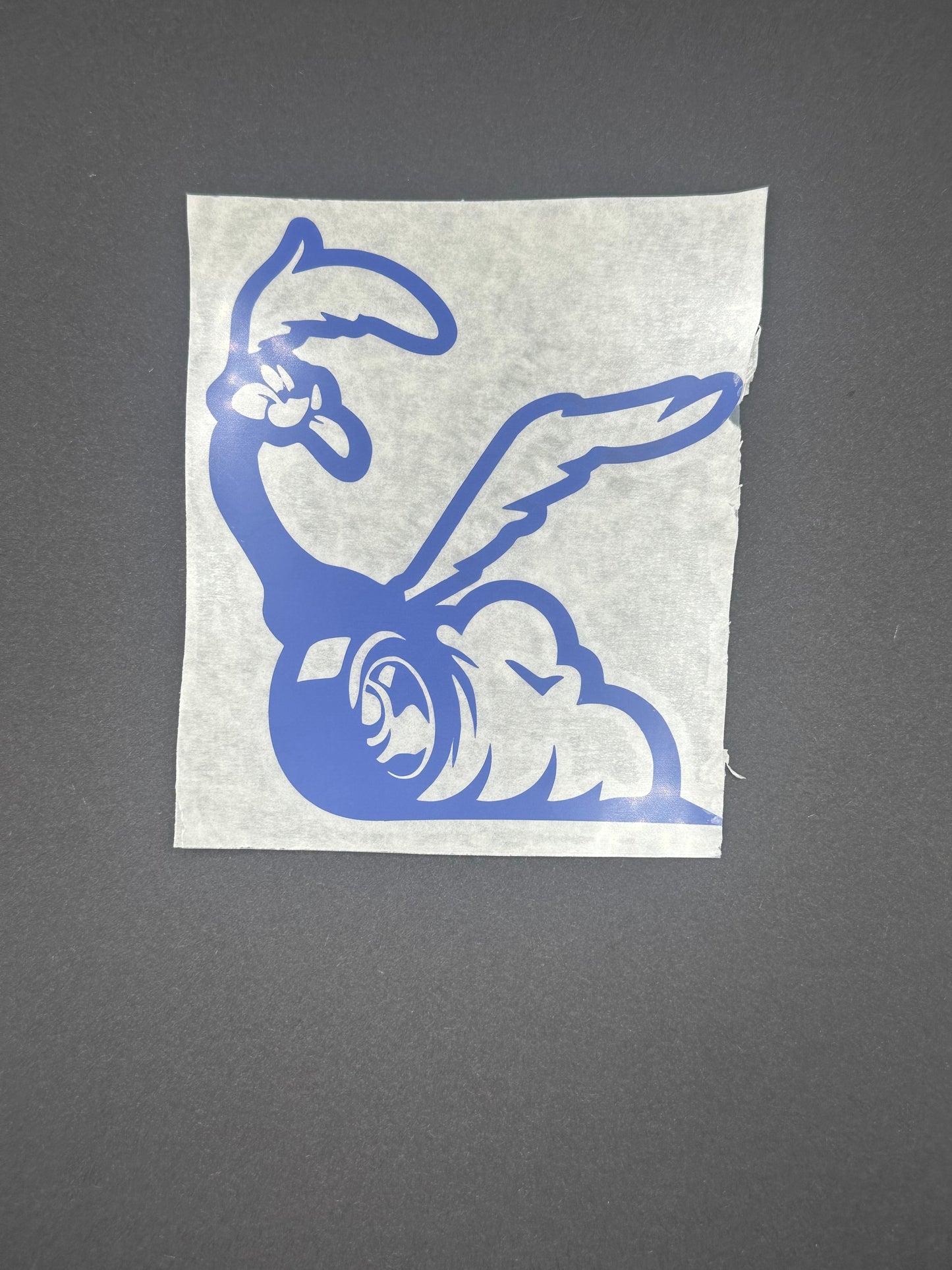 Bert The Bird Palm sticker. 4"x4"