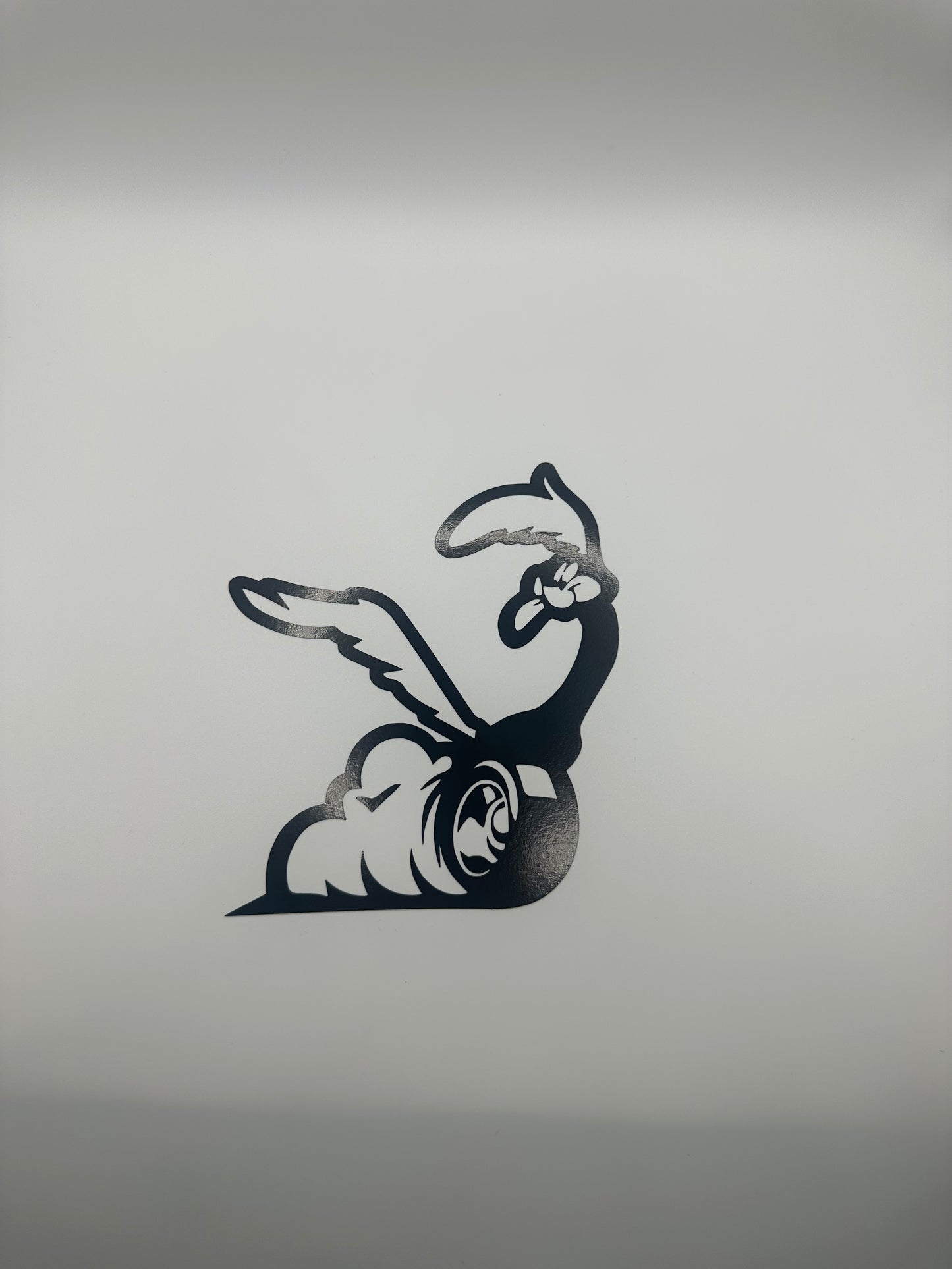 Bert The Bird Palm sticker. 4"x4"