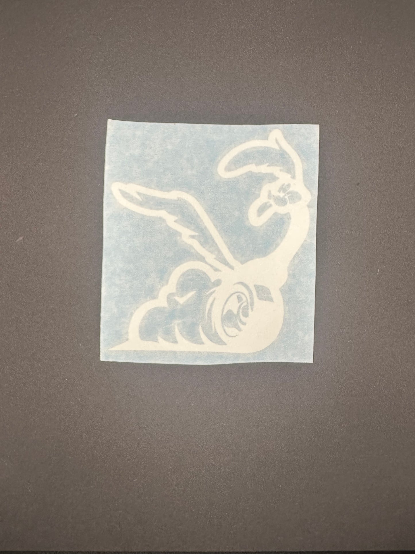 Bert The Bird Palm sticker. 4"x4"