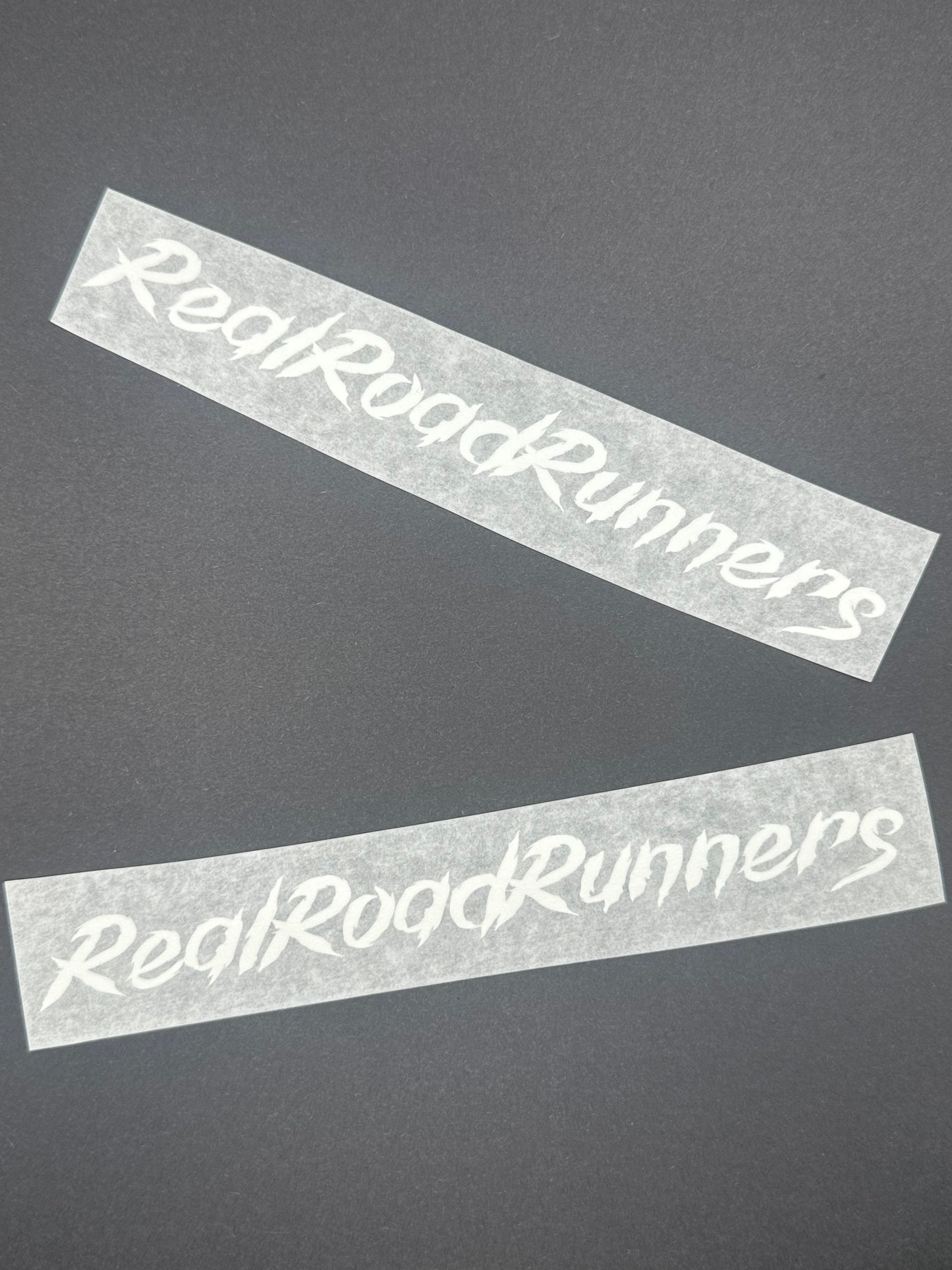 RealRoadRunner Logo Text Sticker