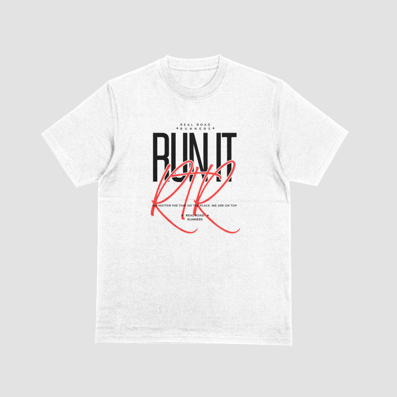 "RUN IT" collection early 2000's album cover t-shirt UNRELEASED