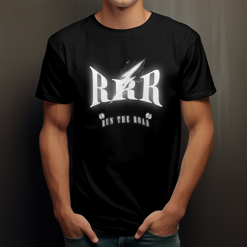 "RUN IT" collection lightning strike t-shirt