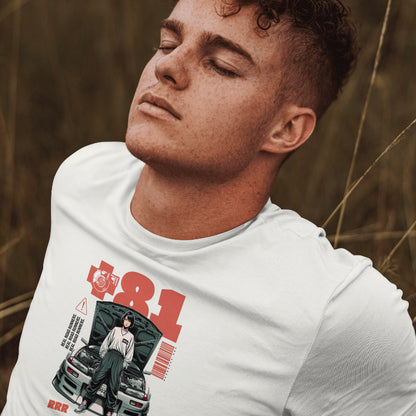 "RUN IT" collection Japanese style vintage Movie poster t-shirt UNRELEASED